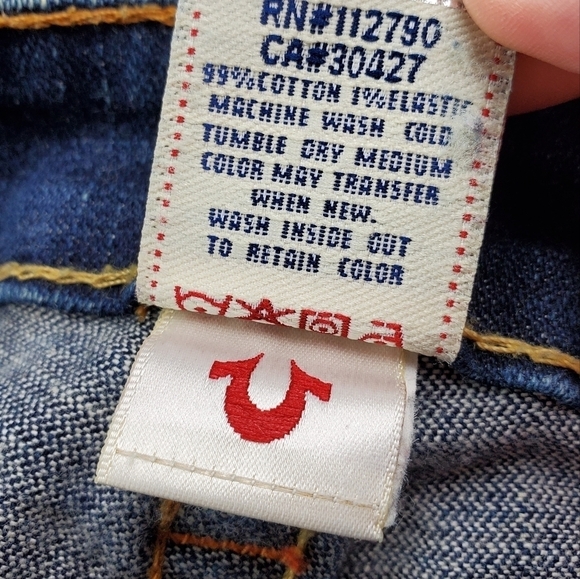 True Religion Denim Joey Boot Cut Pants 27 - Picture 9 of 11